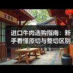 进口牛肉选购指南：新手看懂原切与整切区别不踩坑